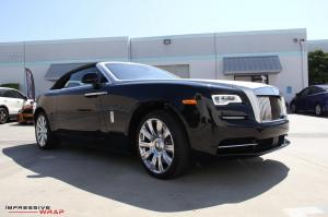 2016 Rolls-Royce Dawn in Gloss White Aluminum by Impressive Wrap